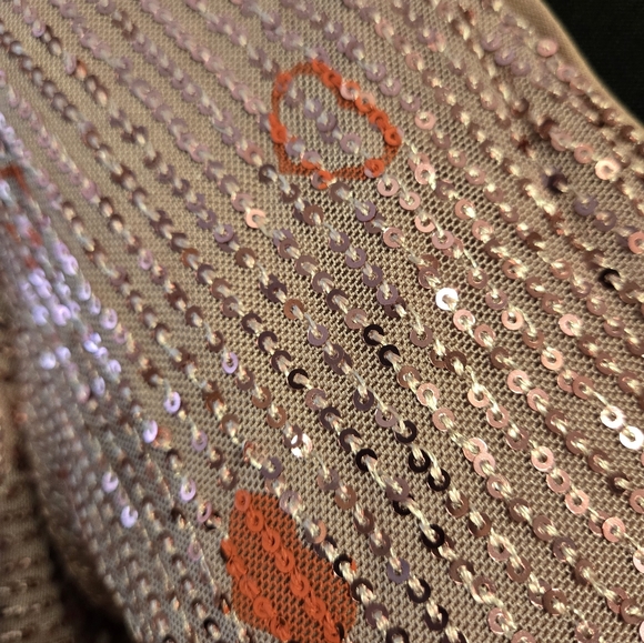 ❤️PERFECT FOR VALENTINES DAY Elegant Pink With RED Hearts Mini Dress. - Picture 3 of 3